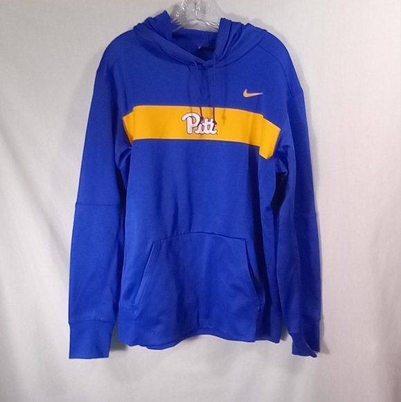 Nike University of Pittsburgh Hoodie Size L - Picture 1 of 6